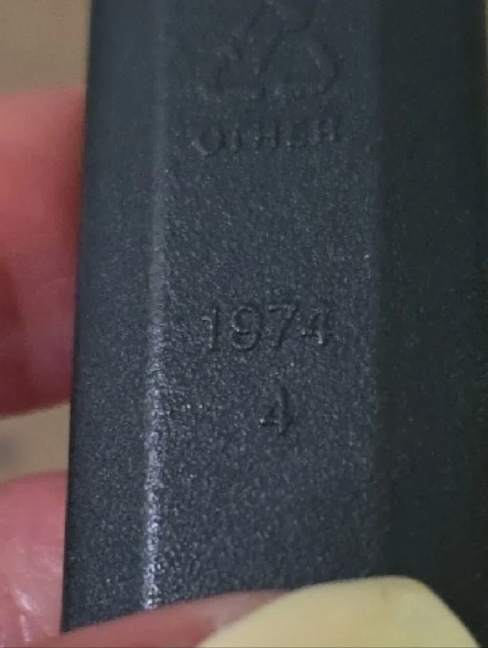 Rubbermaid Vintage #1974 Nylon Black Slotted Spoon for Serving and Draining